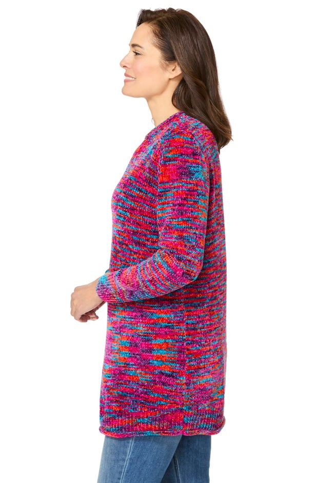 Crewneck Chenille Sweater image number 4