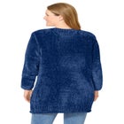 Crewneck Chenille Sweater image number null