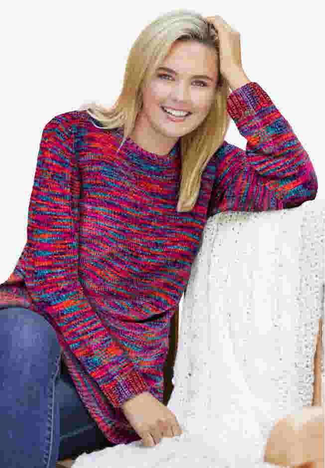 Crewneck Chenille Sweater image number 0