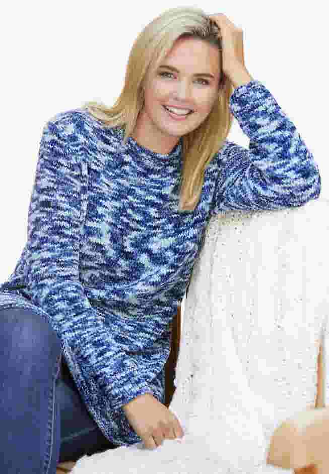 Crewneck Chenille Sweater image number 0