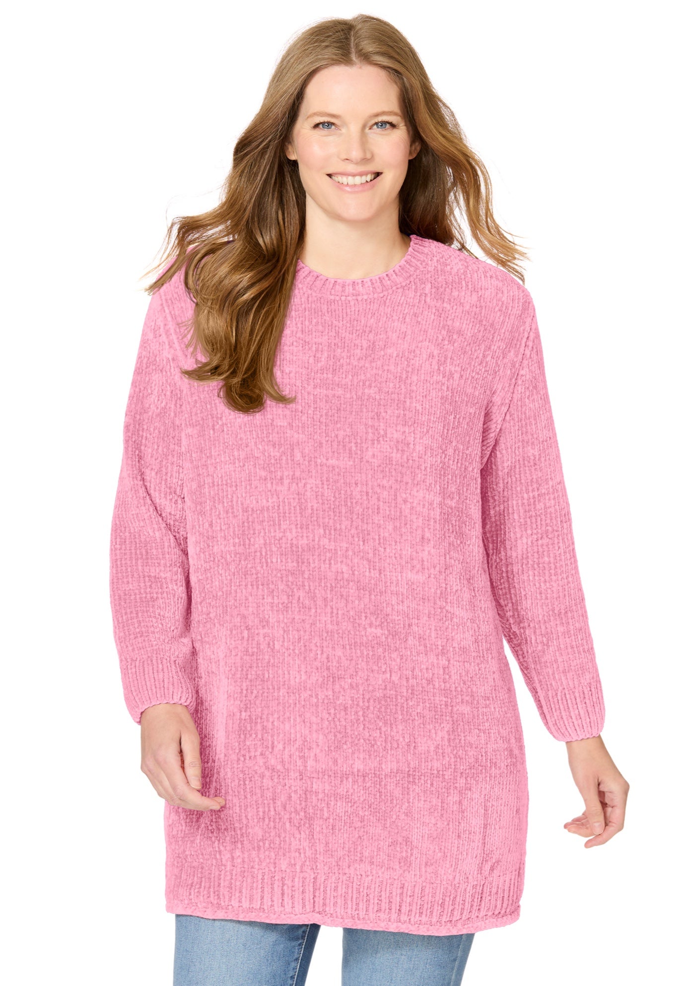 Crewneck Chenille Sweater image number 0
