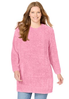 Crewneck Chenille Sweater