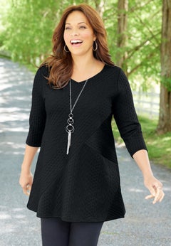 Spliced Cable Tunic
