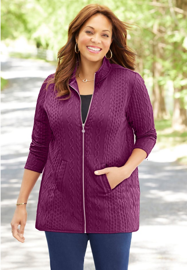 Zip-Front Cable Jacket image number 1