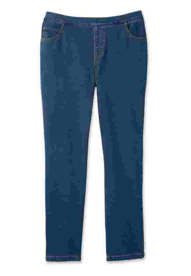 Knit Denim Straight-Leg Jean image number 3