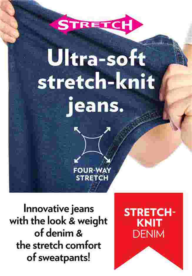 Knit Denim Bootcut Jean image number 5