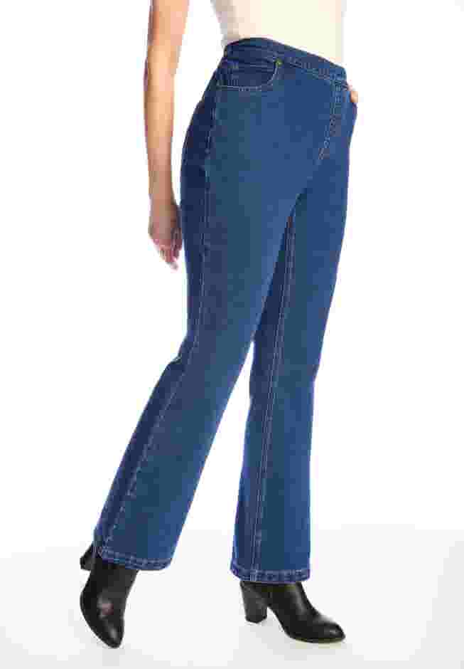 Knit Denim Bootcut Jean image number 4