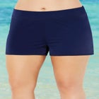 Chlorine Resistant Banded Swim Short image number null