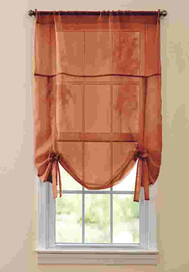 BH Studio Sheer Voile Tie-Up Shade image number 0