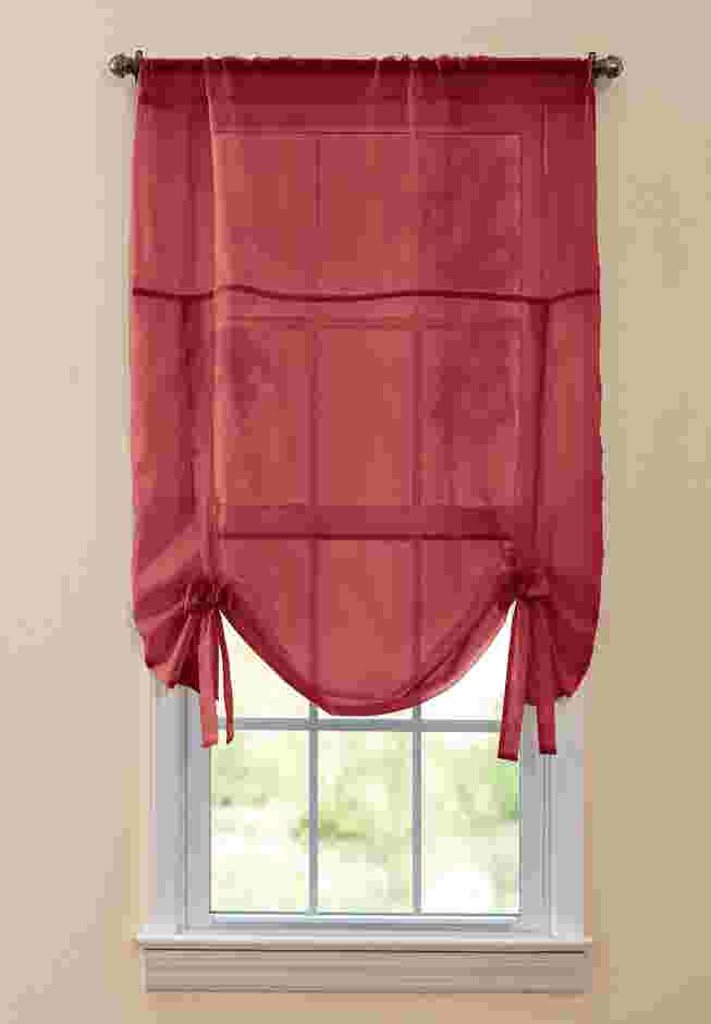 BH Studio Sheer Voile Tie-Up Shade image number 0