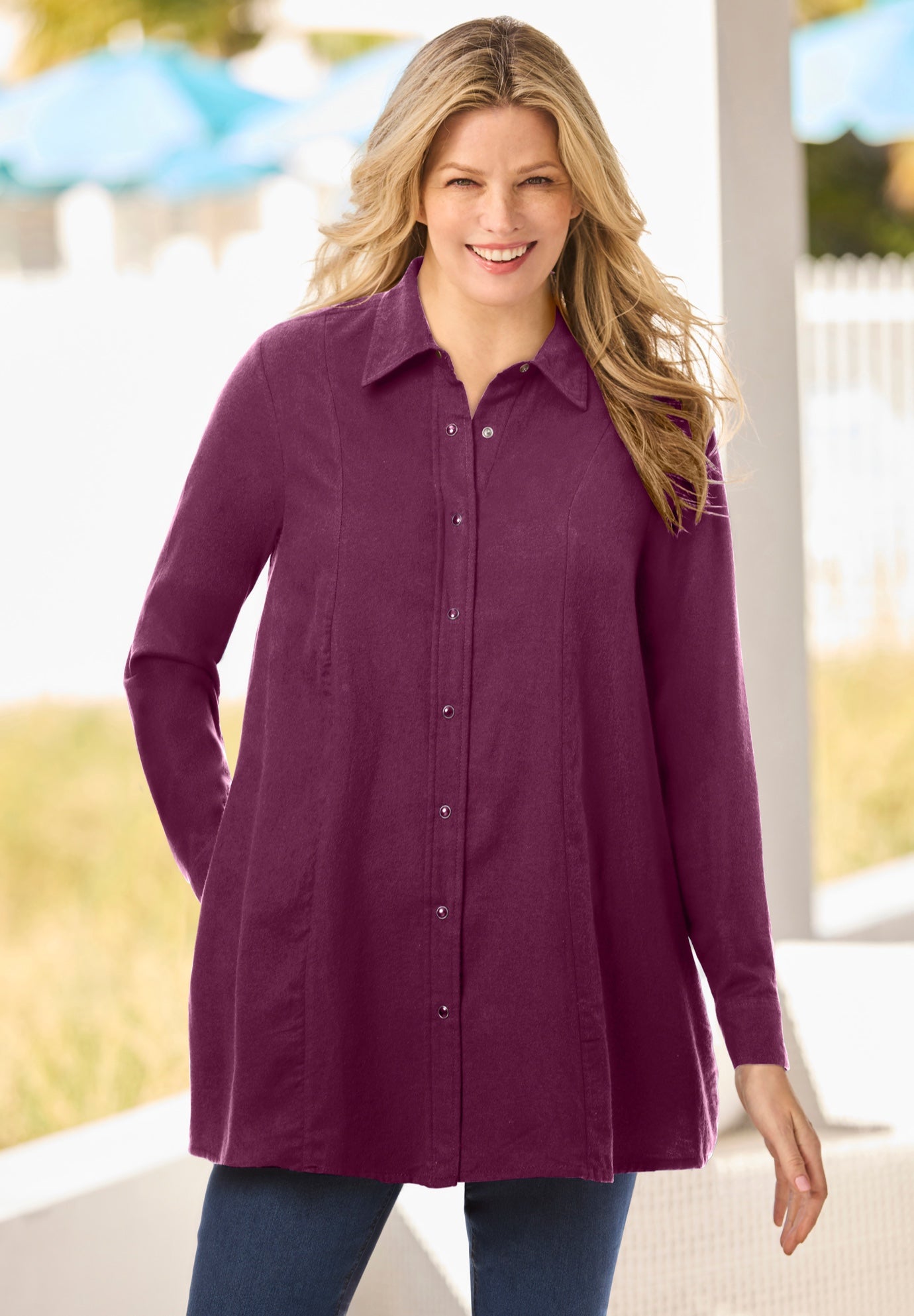 Swing Flannel Tunic image number 1