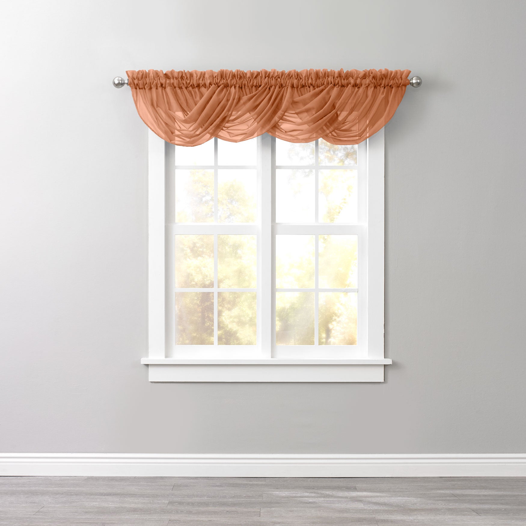 BH Studio Sheer Voile Toga Valance image number 0