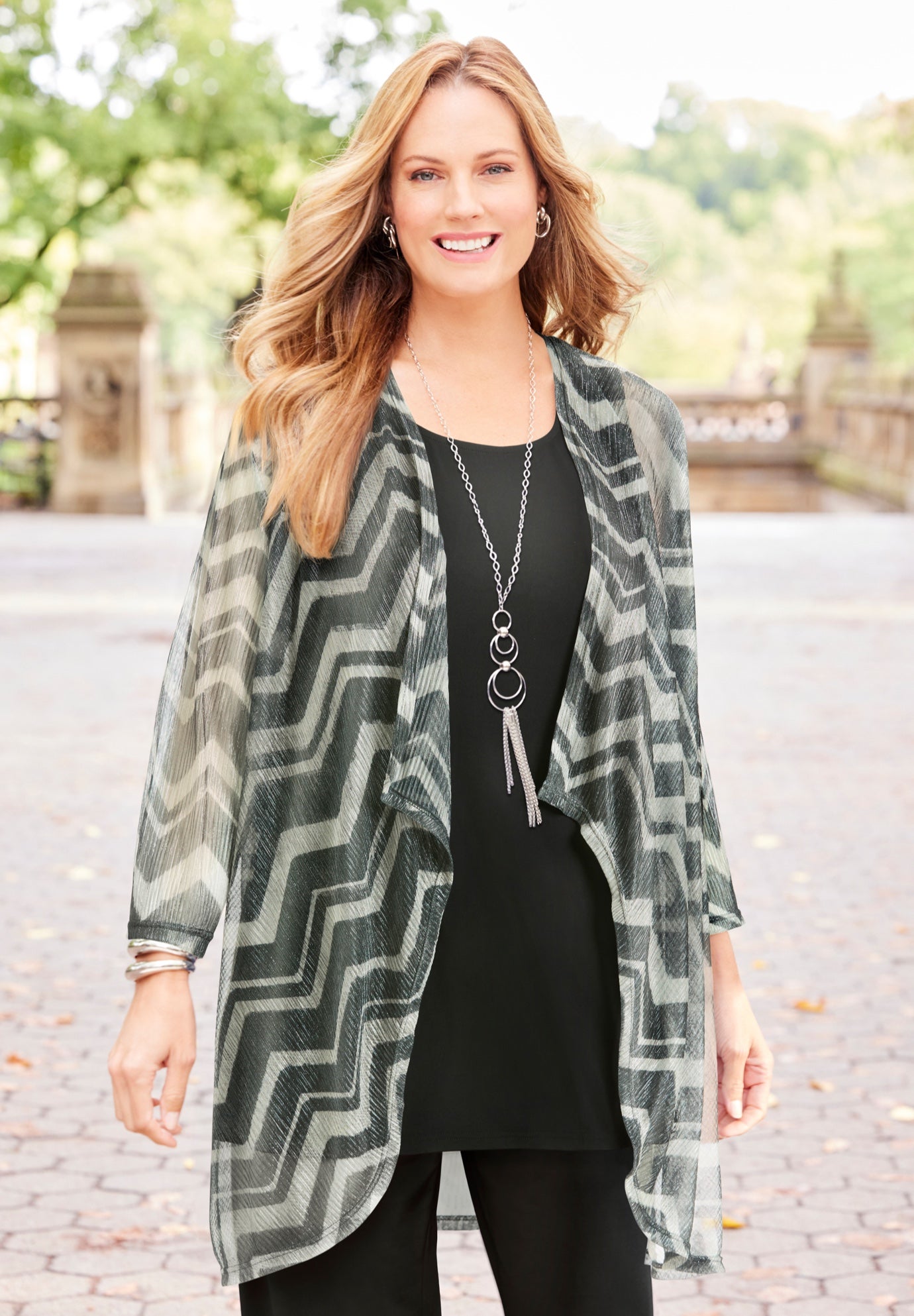 2-Piece Cardigan & Tank Twinkle Set image number 0