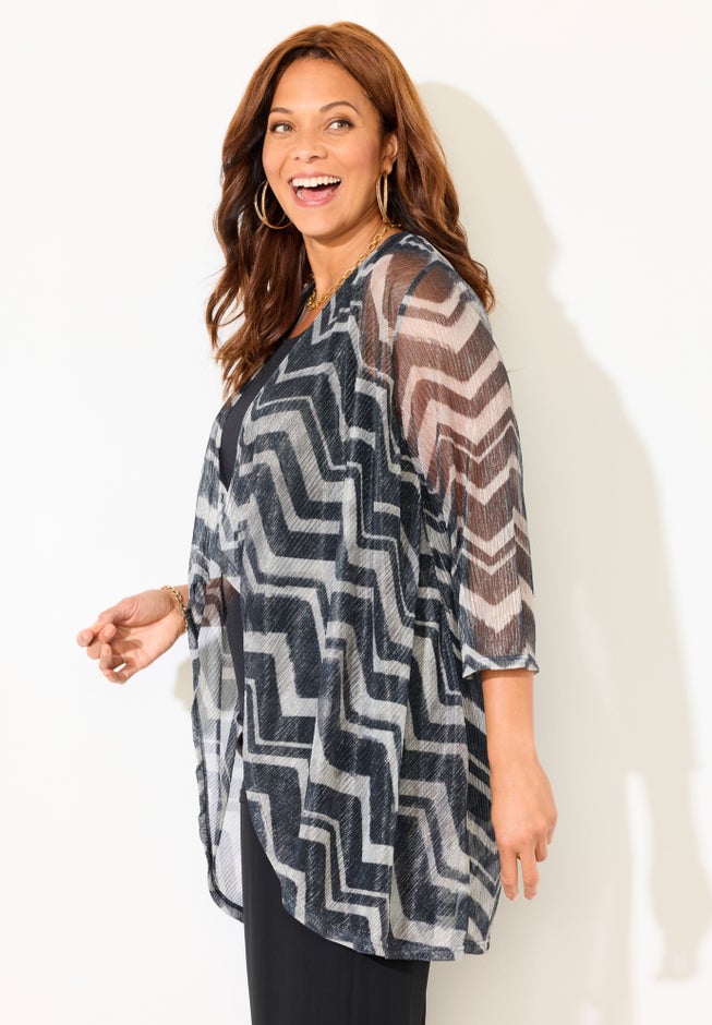 2-Piece Cardigan & Tank Twinkle Set image number 2