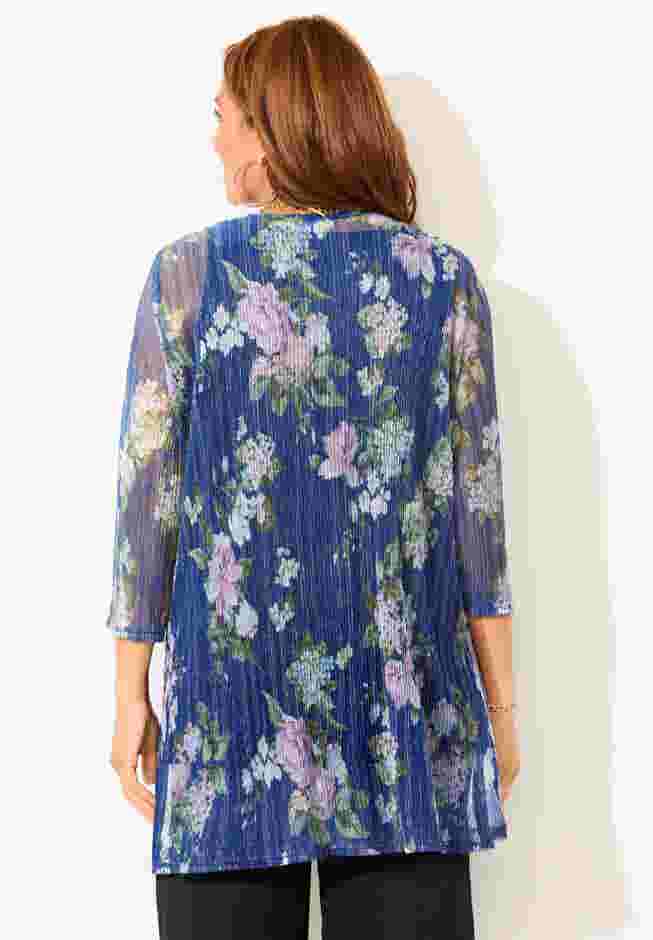 2-Piece Cardigan & Tank Twinkle Set image number 1