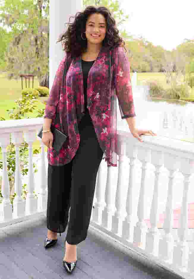 2-Piece Cardigan & Tank Twinkle Set image number 0