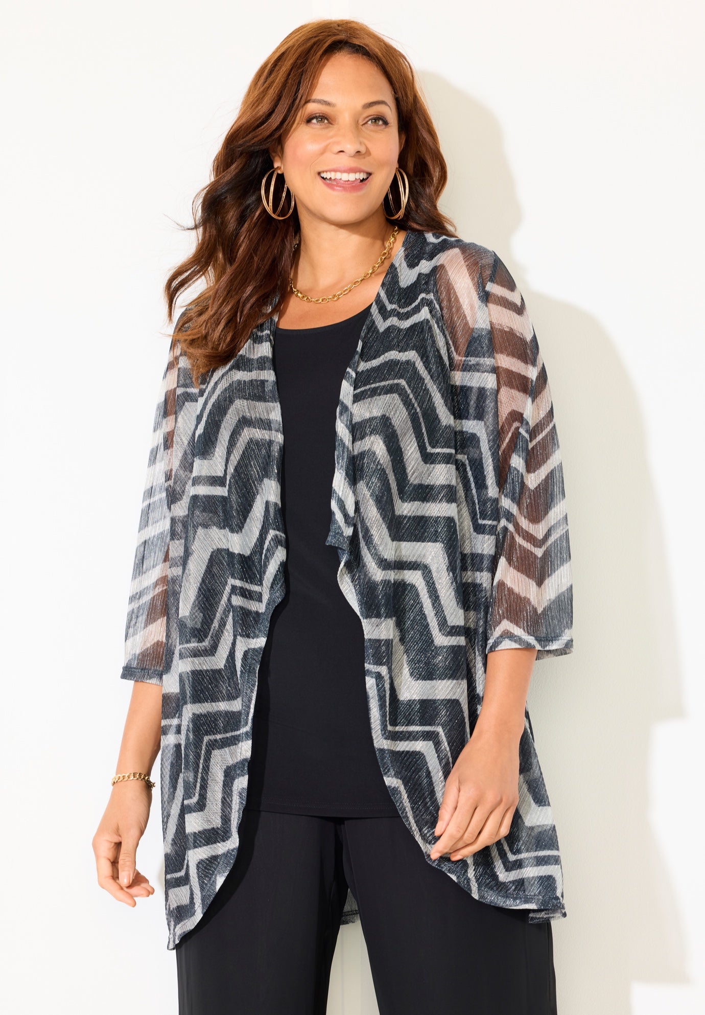 2-Piece Cardigan & Tank Twinkle Set image number 0