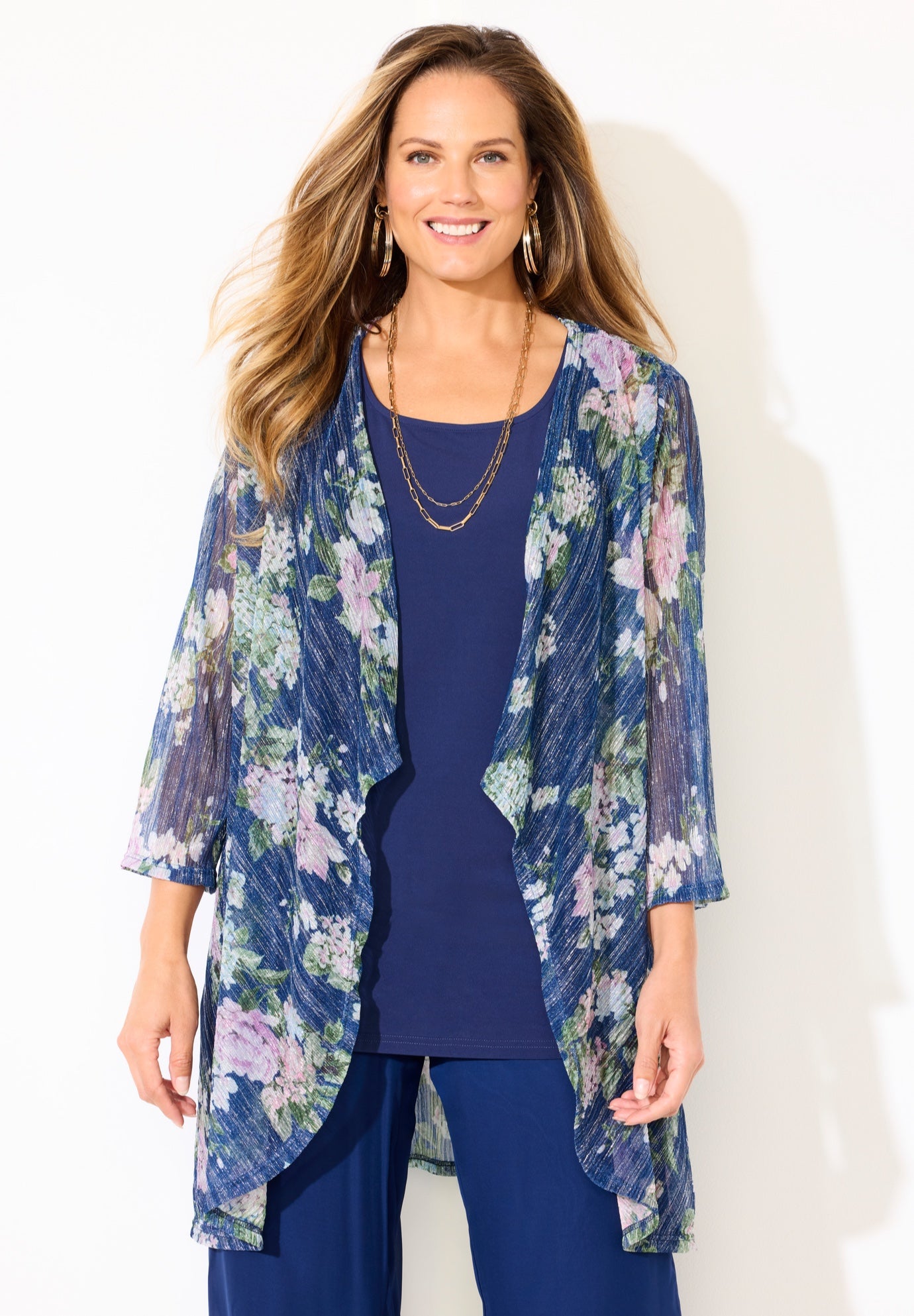 2-Piece Cardigan & Tank Twinkle Set image number 0