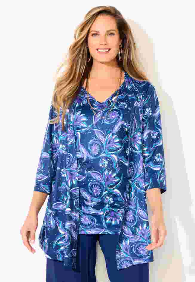 Disco Dot Duet Top image number 0