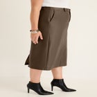 Faux Leather Skirt image number null