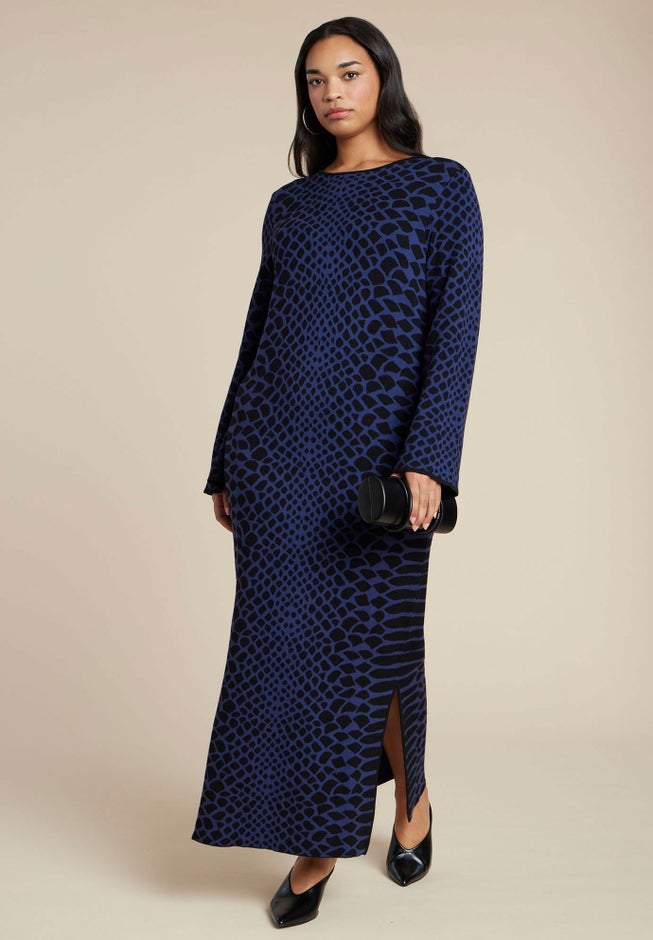 Wide Sleeve Sweater Dress image number 1