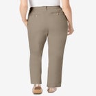 Adjustable Waist Straight-Leg Chino image number null