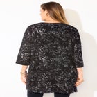 Black Label Metallic Cardigan image number null