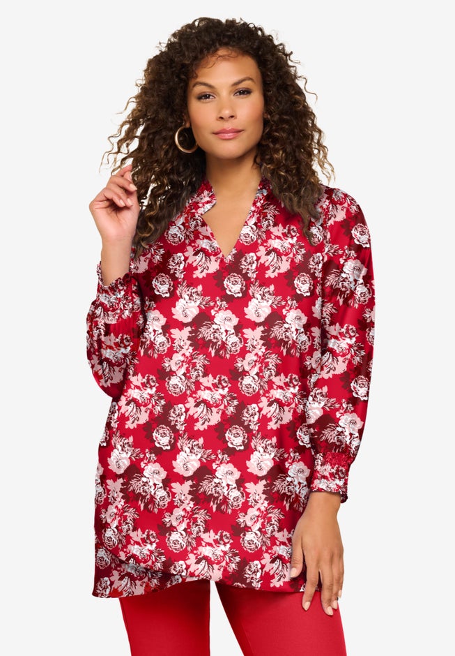 Tulip Hem Blouse image number 0
