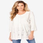 Eyelet Big Shirt image number null