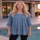 Eyelet Big Shirt image number null