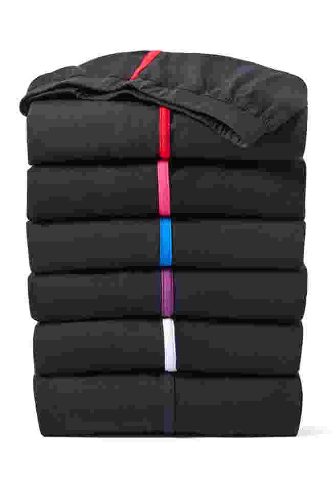 Stretch Cotton Side-Stripe Bootcut Legging image number 4