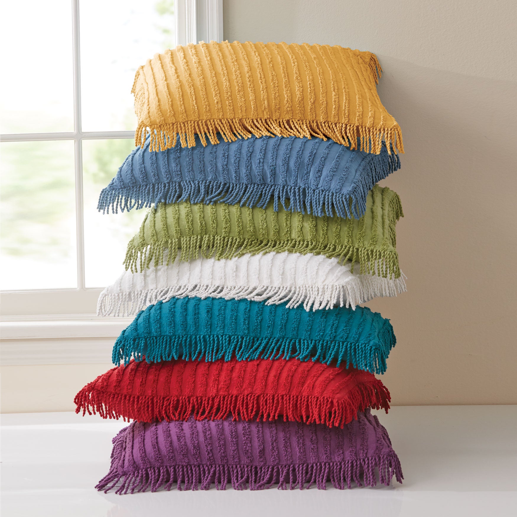 Chenille 100% Cotton Sham image number 2