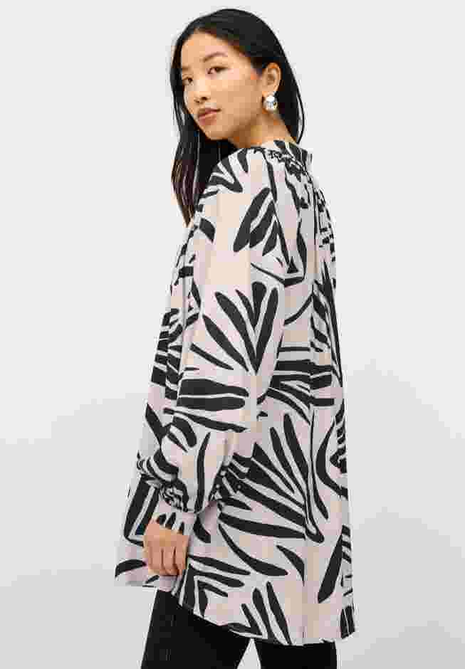 Notched V-Neck Tunic image number 1