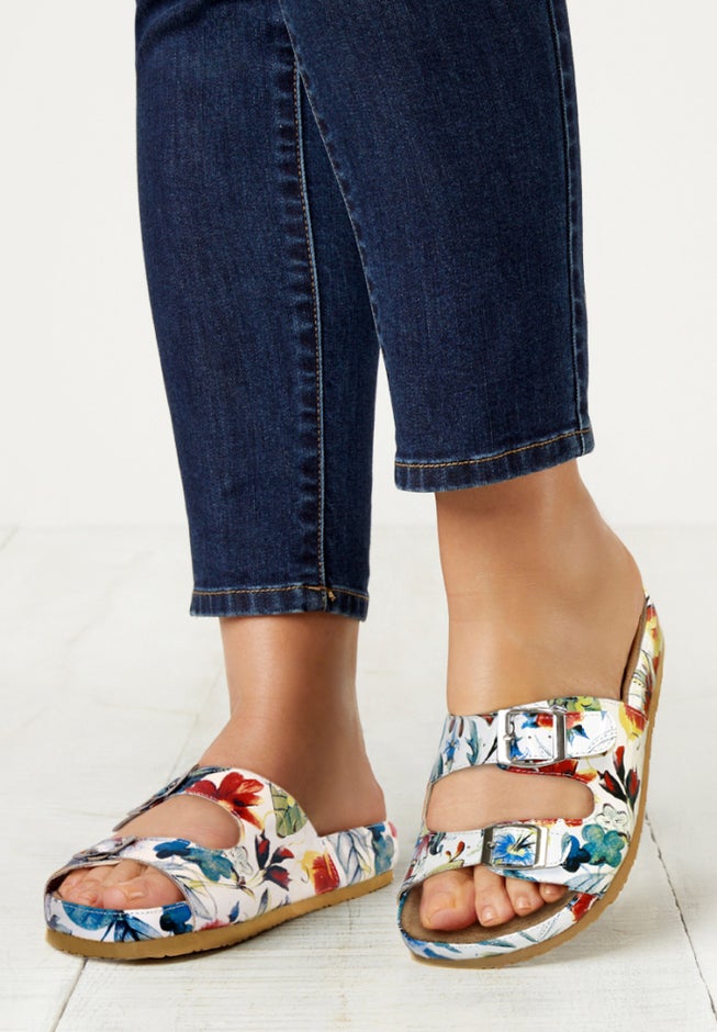 The Maxi Slip On Footbed Sandal image number 5