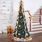 Fully Decorated Pre-Lit 7½’ Pop-Up Christmas Tree image number null