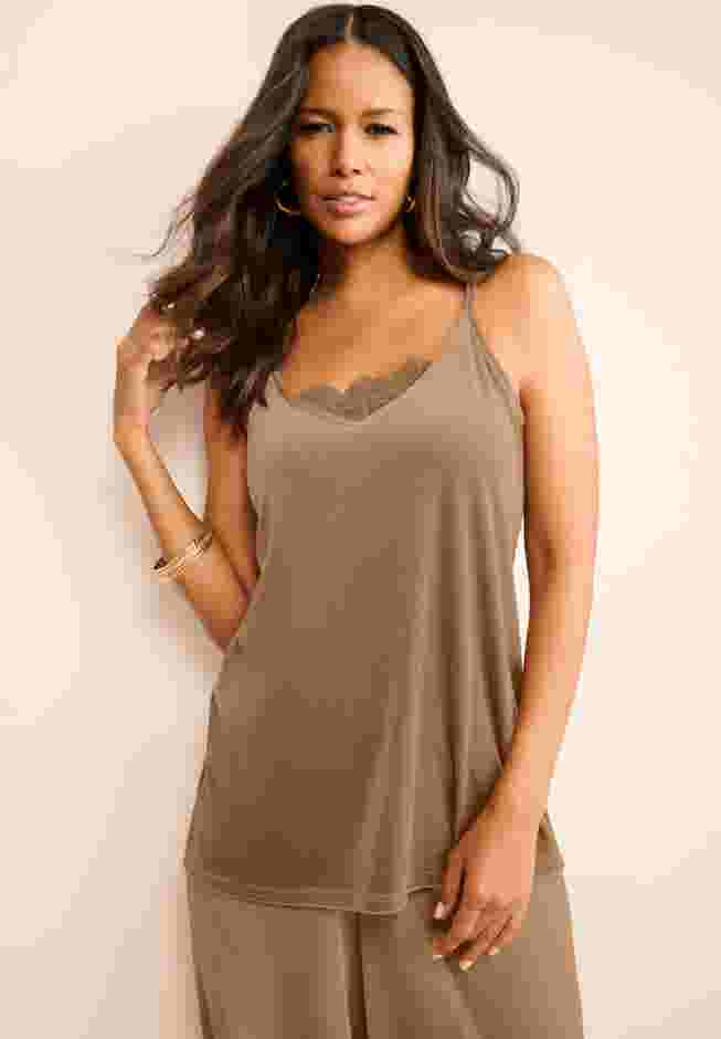 Velour Cami image number 0
