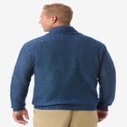 Soft Cable Knit Shawl Collar Cardigan image number null