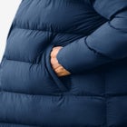 Long Quilted Puffer Coat image number null