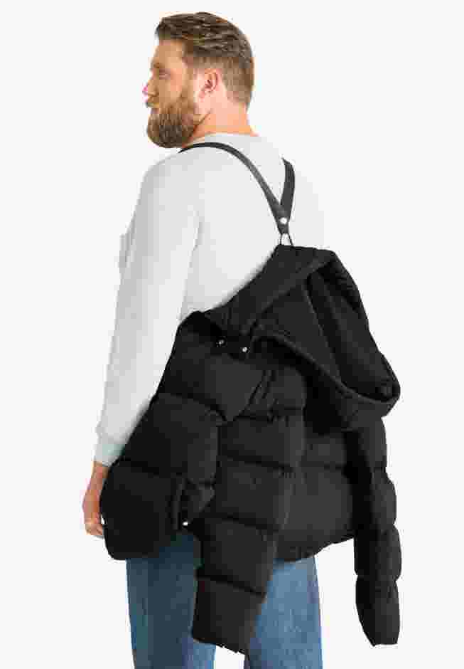 Long Quilted Puffer Coat image number 7