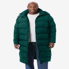 Long Quilted Puffer Coat image number null