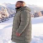 Long Quilted Puffer Coat image number 2