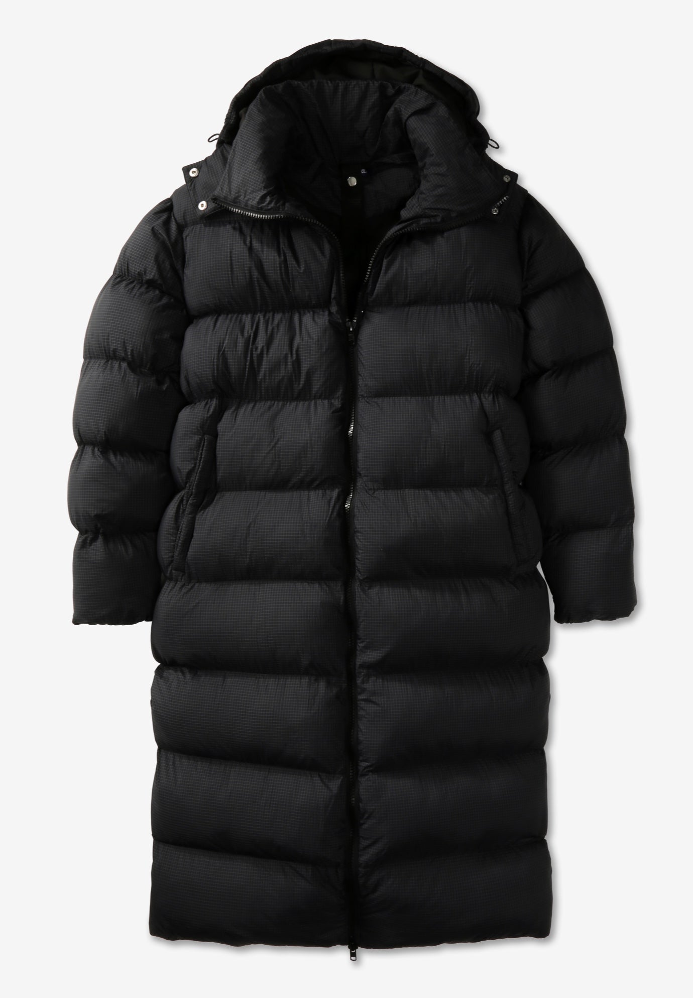 Long Quilted Puffer Coat image number 0