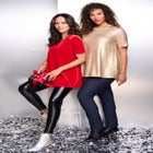 Velour Swing Tee image number null