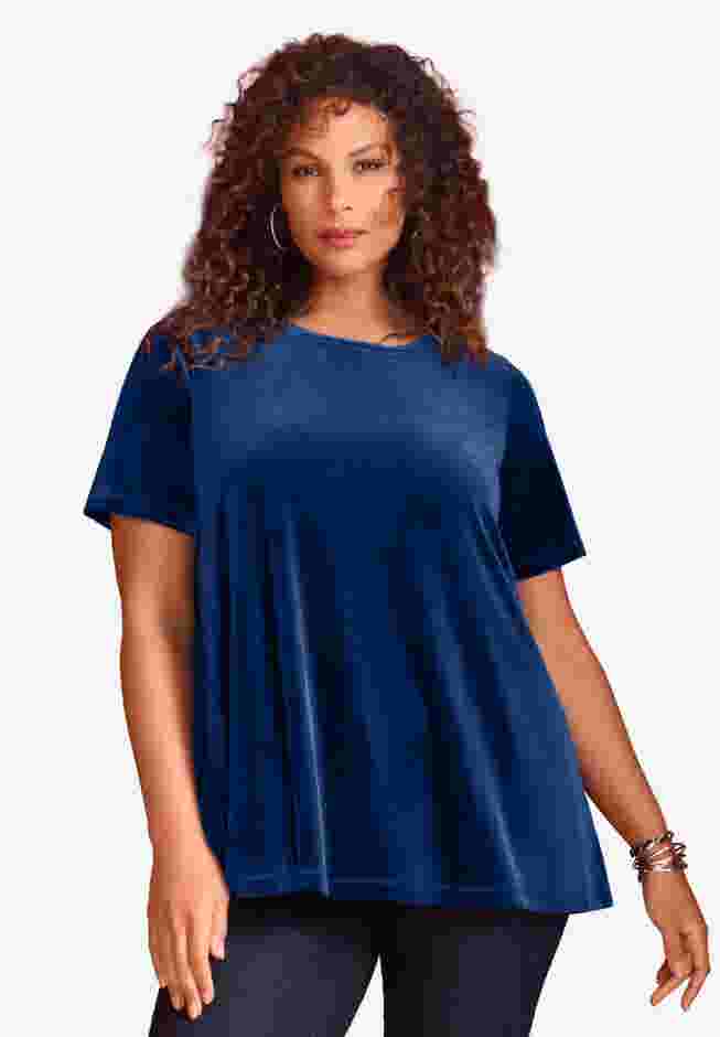 Velour Swing Tee image number 0