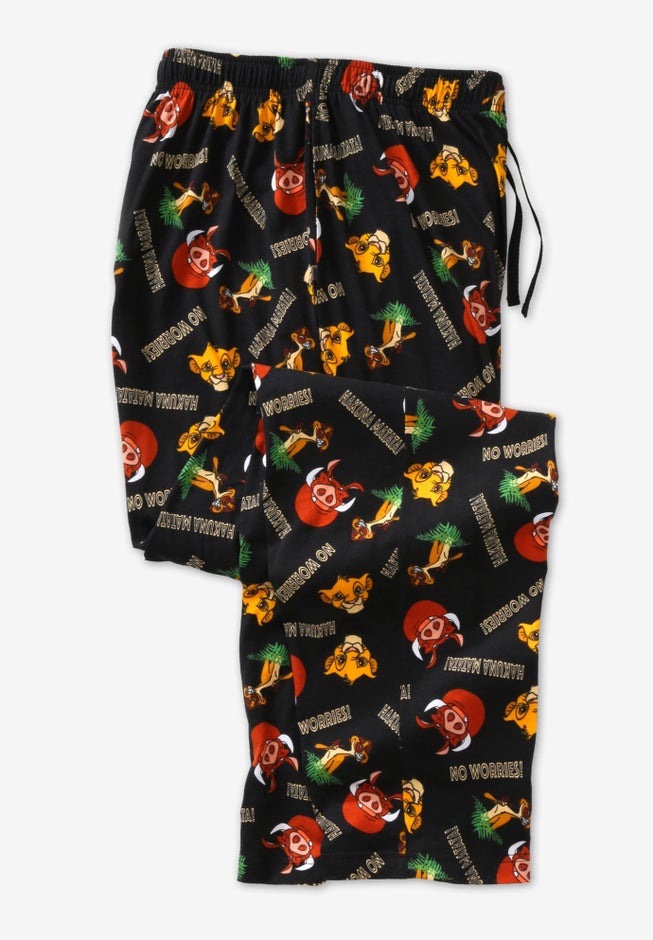 Licensed Novelty Pajama Pants image number 1