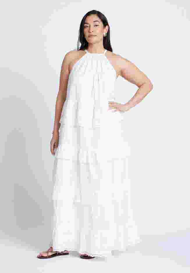 Lace Detail Aline Dress image number 2