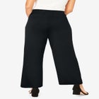 Everyday Stretch Knit Wide Leg Pant image number null