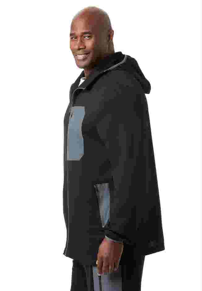 Performance Grid Zip-up Hoodie image number 2