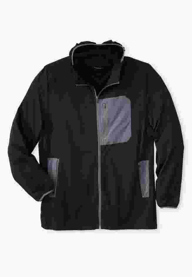 Performance Grid Zip-up Hoodie image number 1