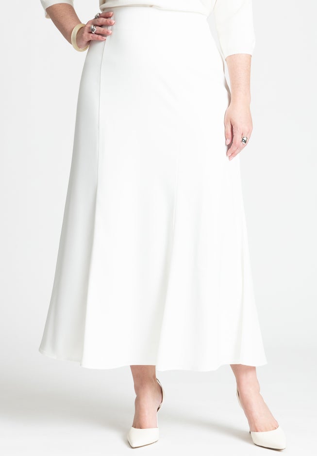 Maxi Satin Skirt image number null